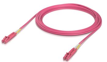 Ubiquiti UACC-OFC-M2-LULU-5M - optický patch cord LCupc/LCupc, Duplex, Multi-mode 50/125, 5m