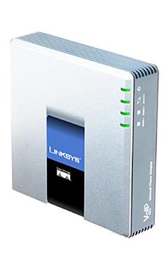 VoIP ATA Linksys PAP2T, 1x WAN, 2x FXS