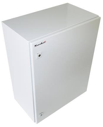 XtendLan Rozvaděč 600x350x760, IP66, šedý, montážní deska