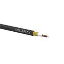 Zafukovací kabel MINI Solarix 12vl 9/125 HDPE F<sub>ca</sub> černý SXKO-MINI-12-OS-HDPE
