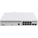 Cloud Smart Switch MikroTik CSS610-8P-2S+IN, 8x 1Gb port, 2x SFP+ port, 8x PoE out 
