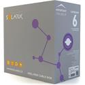 Kabel Solarix UTP CAT 6, drát, nestíněný, box 305m, LSOH